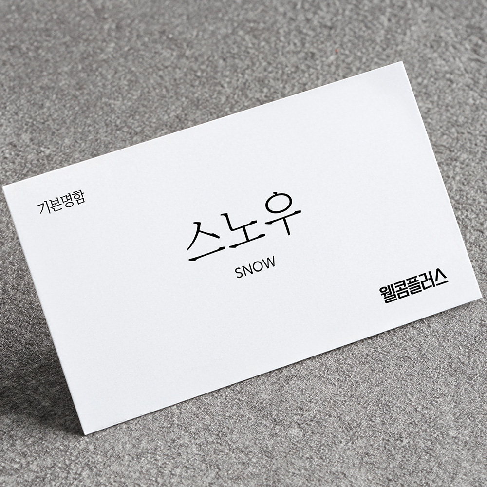 일반지 명함